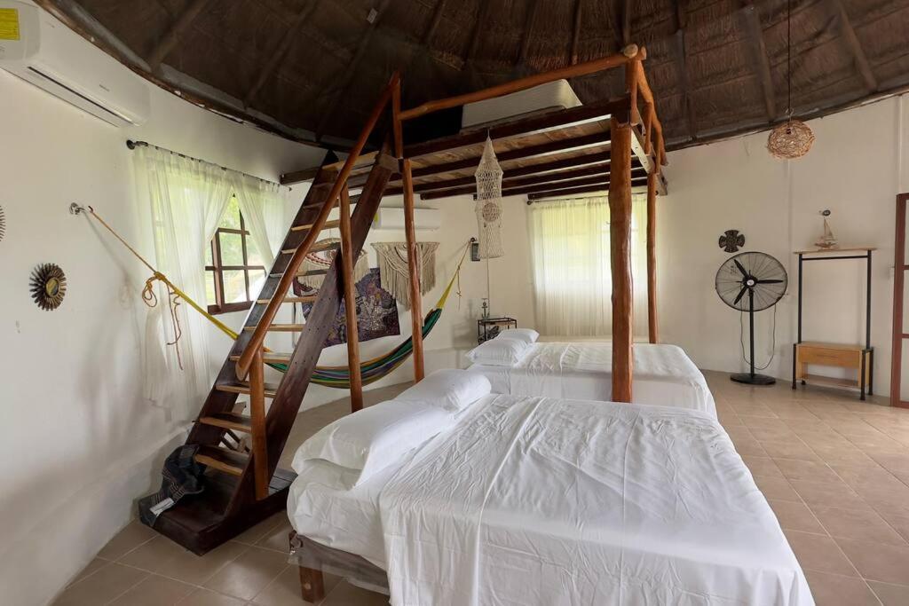 Luigi'S Glamping Apartment Bacalar Luaran gambar