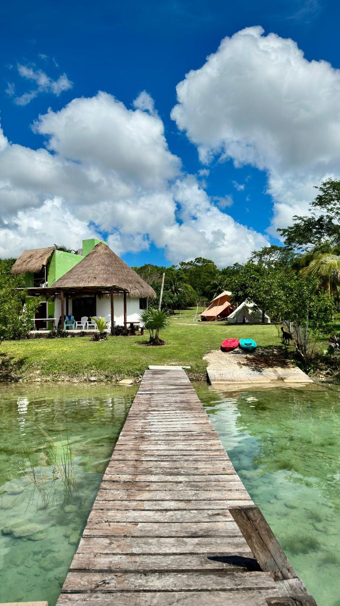 Luigi'S Glamping Apartment Bacalar Luaran gambar